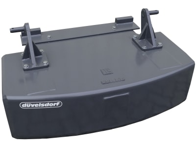 Düvelsdorf Heckgewicht 600 kg SVB (selbstverdichtender Beton), grau, Dreipunktanbau Kat. 2, 2821800
