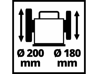 EINHELL Nass-Schleifer TC-WG 200  