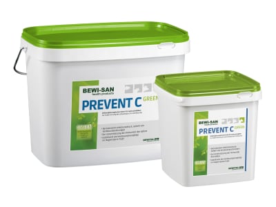 BEWI-SAN Prevent C Green zur Unterstützung der physiologischen Verdauung von Kälbern für Ökobetriebe geeignet Pulver BEWI-SAN Prevent C Green zur Unterstützung der physiologischen Verdauung von Kälbern für Ökobetriebe geeignet Pulver