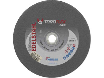 Toroflex Edelstahl Trennscheibe Progress A30V INOX 230 x 22,23 mm Toroflex Edelstahl Trennscheibe Progress A30V INOX 230 x 22,23 mm