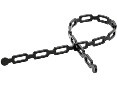 REMA Kettenband extra stark schwarz 250 Stück REMA Kettenband extra stark schwarz 250 Stück