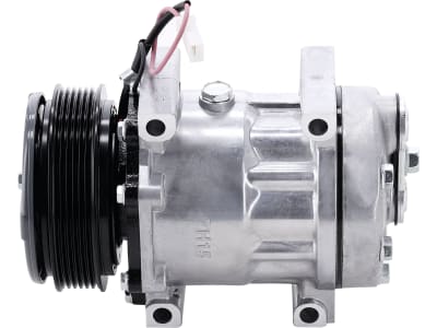 Klimakompressor 12 V mit Riemenscheibe Ø 120 mm, 6 Rippen, für Massey Ferguson, Valtra (Valmet), 851713N Klimakompressor 12 V mit Riemenscheibe Ø 120 mm, 6 Rippen, für Massey Ferguson, Valtra (Valmet), 851713N