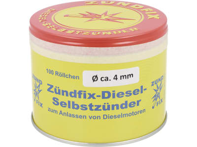Diesel-Selbstzünder "Zündfix" 4 mm 100 St.