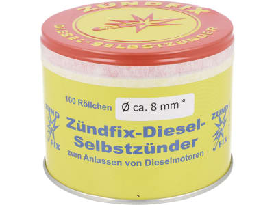 Diesel-Selbstzünder "Zündfix" 8 mm 100 St.