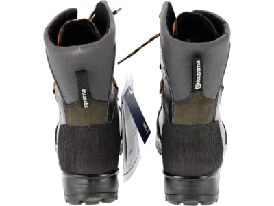 Husqvarna® Schnittschutz-Lederstiefel "Classic 20", schwarz; warnorange