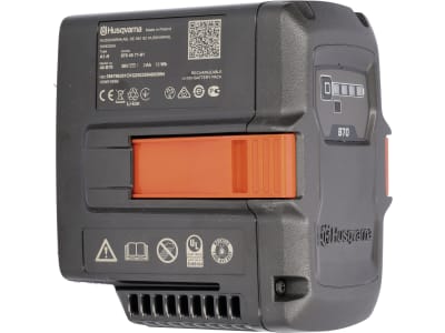 Husqvarna® Ersatzakku "B70" 36 V/2,0 Ah, 75,6 Wh, 0,81 kg, 9704571-01 Husqvarna® Ersatzakku "B70" 36 V/2,0 Ah, 75,6 Wh, 0,81 kg, 9704571-01