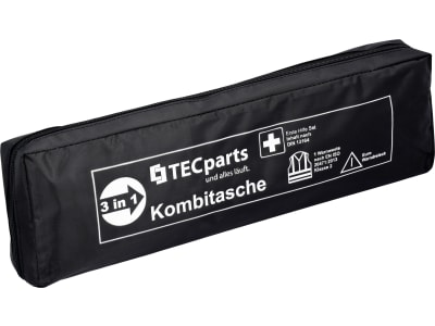 Erste-Hilfe-Tasche "Trio" mit Erste-Hilfe-Set, Warndreieck und Warnweste nach DIN 13164; EN ISO 20471:2013 Klasse 2 Erste-Hilfe-Tasche "Trio" mit Erste-Hilfe-Set, Warndreieck und Warnweste nach DIN 13164; EN ISO 20471:2013 Klasse 2