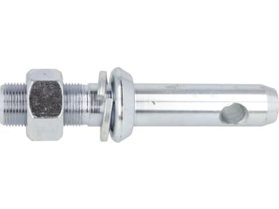 Unterlenkerbolzen A Kat. 1; B Kat. 1 Länge 140 mm, Ø 22 mm, M 22 x 1,5 Unterlenkerbolzen A Kat. 1; B Kat. 1 Länge 140 mm, Ø 22 mm, M 22 x 1,5