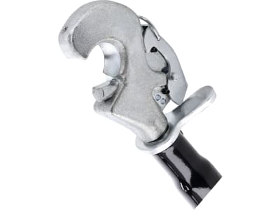 Oberlenker Kat. 3; Kat. 2 mit Fanghaken und Kugelgelenk, M 36 x 3, Hülse pulverbeschichtet Oberlenker Kat. 3; Kat. 2 mit Fanghaken und Kugelgelenk, M 36 x 3, Hülse pulverbeschichtet
