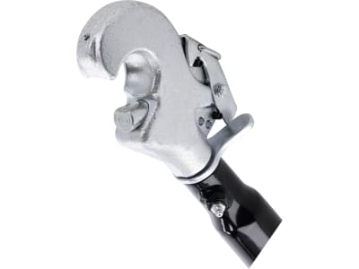 Oberlenker Kat. 2 mit Fanghaken und Kugelgelenk, M 30 x 3,5, Hülse pulverbeschichtet Oberlenker Kat. 2 mit Fanghaken und Kugelgelenk, M 30 x 3,5, Hülse pulverbeschichtet