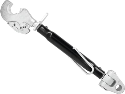 Oberlenker Kat. 3; Kat. 2 700 – 1.020 mm, mit Fanghaken und Gabelgelenk, M 36 x 3, Hülse pulverbeschichtet, für 