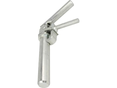 Anhängebolzen mit Federgriff, C 130 mm Anhängebolzen mit Federgriff, C 130 mm