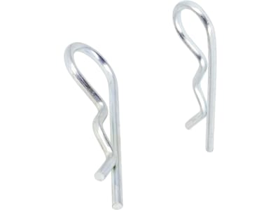 Federstecker einfach gebogen, verzinkt für Wellen-Ø 9 – 45 mm Federstecker einfach gebogen, verzinkt für Wellen-Ø 9 – 45 mm