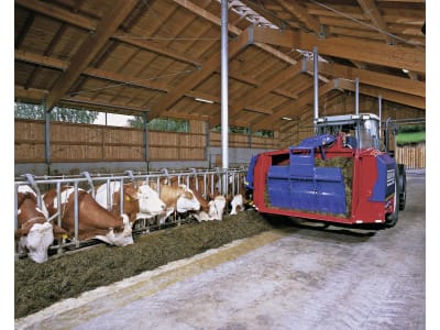 Siloking Silokamm "DA 2300" 2,3 m³, doppelseitiger Austrag, Dreipunktanbau