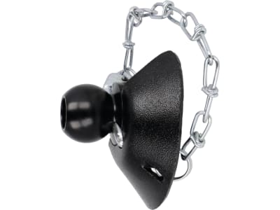 Kugelfangprofil "High Performance" für Unterlenkerfanghaken mit Kette und Klappsplint Kugelfangprofil "High Performance" für Unterlenkerfanghaken mit Kette und Klappsplint