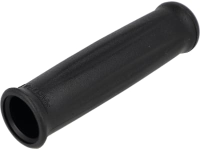 Handgriff einseitig offen, 123 mm, Ø Rohr 25 – 26 mm, Wandstärke 4,00 mm, schwarz, Kunststoff Handgriff einseitig offen, 123 mm, Ø Rohr 25 – 26 mm, Wandstärke 4,00 mm, schwarz, Kunststoff
