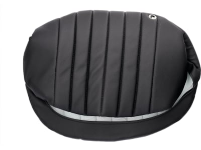 Sitzbezug, 1-teilig, schwarz, Kunstleder für Fritzmeier, Sable S33, 70, S1.01, S1.02 Sitzbezug, 1-teilig, schwarz, Kunstleder für Fritzmeier, Sable S33, 70, S1.01, S1.02