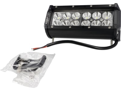 LED-Arbeitsscheinwerfer 3.240 lm 36 W, 10 – 30 V, 12 LEDs, rechteckig , Funkentstörung CISPR 25 Klasse 1