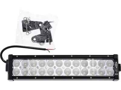 LED-Arbeitsscheinwerfer 6.480 lm 72 W, 10 – 30 V, 24 LEDs, rechteckig , Funkentstörung CISPR 25 Klasse 1