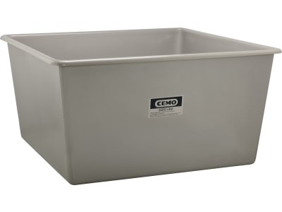 Cemo Lagerbehälter 3.300 l 204 x 204 x 104 cm, GFK, rechteckig, grau, 7168
