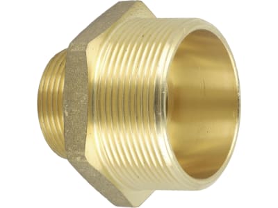 Reduziernippel "Nr. 245" 2" AG x 1 1/4" AG, Messing Reduziernippel "Nr. 245" 2" AG x 1 1/4" AG, Messing