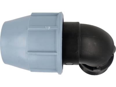 Winkelstück 90 °, 16 bar, Klemmmuffe x AG, PP (Polypropylen), Unidelta Winkelstück 90 °, 16 bar, Klemmmuffe x AG, PP (Polypropylen), Unidelta