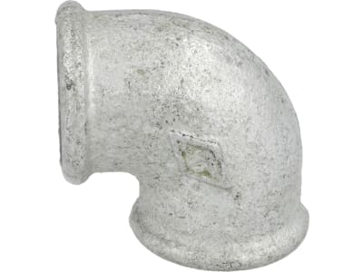 Winkelstück "Nr. 90" 90 ° Innengewinde, Temperguss, verzinkt, Profec Winkelstück "Nr. 90" 90 ° Innengewinde, Temperguss, verzinkt, Profec