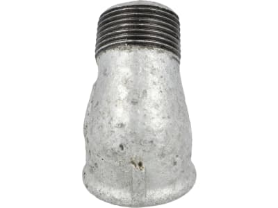 Winkelstück "Nr. 121" 45 ° Innengewinde x Außengewinde, Temperguss, verzinkt, Profec Winkelstück "Nr. 121" 45 ° Innengewinde x Außengewinde, Temperguss, verzinkt, Profec