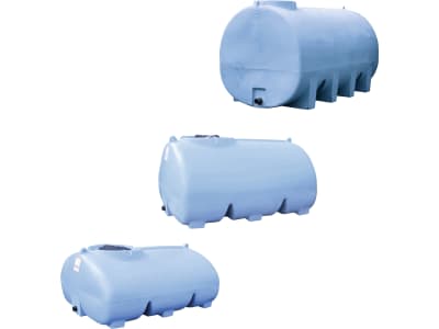 DURAplas® Weidefass "H-Eco" Tankflansch vormontiert lichtblau (RAL 5012) DURAplas® Weidefass "H-Eco" Tankflansch vormontiert lichtblau (RAL 5012)