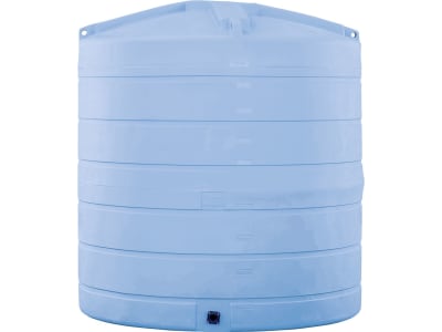 DURAplas® Wassertank "V-Eco" zylindrisch Tankflansch vormontiert