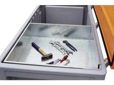 Cemo Einlegeschale 67 x 17 x 74 cm, Metall, für Werkzeugbox CEMbox 750 l, 8688 Cemo Einlegeschale 67 x 17 x 74 cm, Metall, für Werkzeugbox CEMbox 750 l, 8688