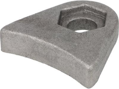 Sauerburger Werkzeughalter "Vario" Bohrung 20,3 mm, Gusseisen mit Vertiefung für Sechskantkopf 30,2 mm, für Rotorwellen mit Ø 219 mm, 31110 Sauerburger Werkzeughalter "Vario" Bohrung 20,3 mm, Gusseisen mit Vertiefung für Sechskantkopf 30,2 mm, für Rotorwellen mit Ø 219 mm, 31110