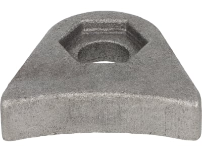 Sauerburger Werkzeughalter "Vario" Bohrung 20,3 mm, Gusseisen mit Vertiefung für Sechskantkopf 30,2 mm, für Rotorwellen mit Ø 219 mm, 31110 Sauerburger Werkzeughalter "Vario" Bohrung 20,3 mm, Gusseisen mit Vertiefung für Sechskantkopf 30,2 mm, für Rotorwellen mit Ø 219 mm, 31110
