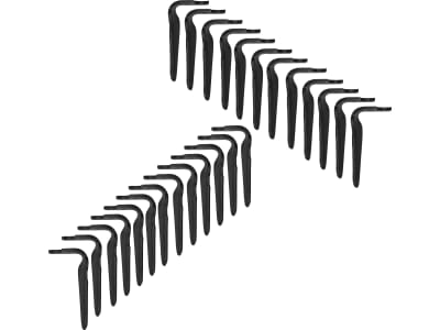 Maschio Kreiseleggenzinken "Quick Fit" Set mit 24 St. links/rechts 320 x 15 mm, beschichtet, für Schnellwechselsystem Kreiselegge DM Dominator, DM Rapido, M36100240R/M36100241R