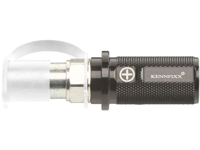 Kennfixx® Hydraulik-Handgriff anthrazit +, BG 03, Stecker M 22 x 1,5 IG; Schlauch 1/2" IG