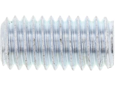 Madenschraube M 5 x 10 mm, Stahl, verzinkt; blau passiviert (A2K), Innensechskant, Kegelstumpf, 02550510