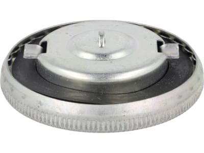 Tankdeckel Ø Tankstutzen innen 50 mm, matt verchromt, mit Be- und Entlüftung, Bajonettverschluss Tankdeckel Ø Tankstutzen innen 50 mm, matt verchromt, mit Be- und Entlüftung, Bajonettverschluss