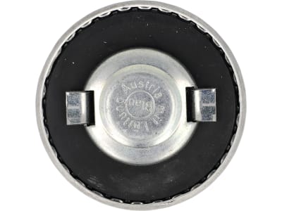 Tankdeckel Ø Tankstutzen innen 30 mm, matt verchromt, mit Be- und Entlüftung, Bajonettverschluss Tankdeckel Ø Tankstutzen innen 30 mm, matt verchromt, mit Be- und Entlüftung, Bajonettverschluss