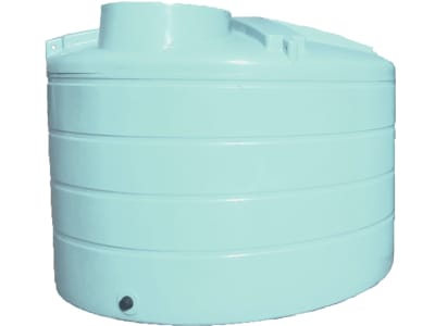 DURAplas® Lagertank "V-Pro" 6.000 l für Flüssigdünger, Melasse, Eisen II-Chlorid und Flüssigkeiten bis zu einer Dichte von 1,4 kg/l, Ø x H 2.100 x 2.240 mm, einwandig, DC6000SVT