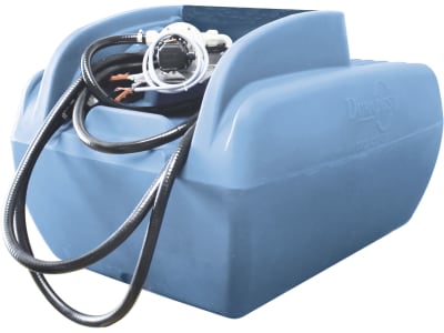 DURAplas® Tankanlage 400 l für AdBlue®, mobil, Elektropumpe 12 V/26 l/min, DFAD400NEP35