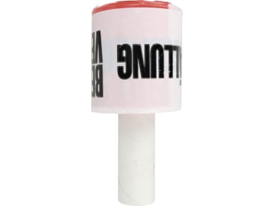 Nordforest Absperrband rot; weiß 80 mm x 100 m, auf Handabroller, 77-213-01 Nordforest Absperrband rot; weiß 80 mm x 100 m, auf Handabroller, 77-213-01