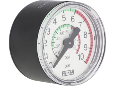 MESTO® Manometer 6 bar, für Hochdrucksprühgerät Ferrox, Ferrum, Inox, Resistent, 6701 MESTO® Manometer 6 bar, für Hochdrucksprühgerät Ferrox, Ferrum, Inox, Resistent, 6701
