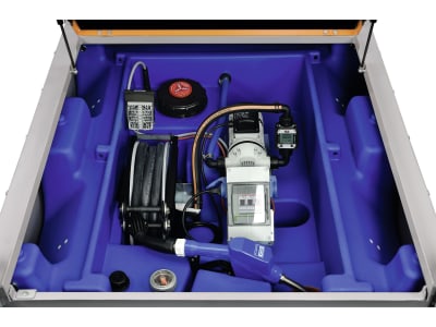 Cemo Tankanlage "Blue-Mobil Pro PE" 980 l, für AdBlue®, mobil, 230 V-Elektropumpe "Cematic Blue", 11159 Cemo Tankanlage "Blue-Mobil Pro PE" 980 l, für AdBlue®, mobil, 230 V-Elektropumpe "Cematic Blue", 11159