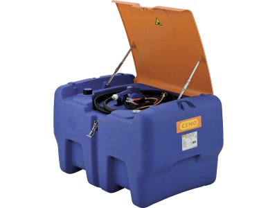 Cemo Tankanlage "Blue-Mobil Easy" 440 l, für AdBlue®, mobil, 12 V-Elektropumpe "Centri SP30", mit Deckel, 11145