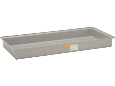 Cemo Auffangwanne 220 l, B x H x T: 188 x 19 x 85 cm, GFK (glasfaserverstärkter Kunststoff), ohne Gitterrost, mit Zulassung, 7085