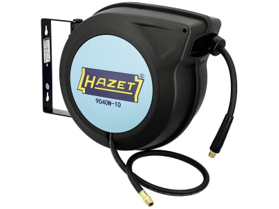 Hazet® Schlauchaufroller Druckluft oder Kaltwasser, 15 m; 1 m, 9040N-10 Hazet® Schlauchaufroller Druckluft oder Kaltwasser, 15 m; 1 m, 9040N-10
