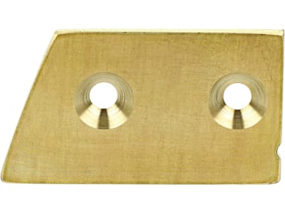 Posch® Platte Messing, rechts, für Gestell Brennholzsäge EasyCut 700, SmartCut 700, F210 5055