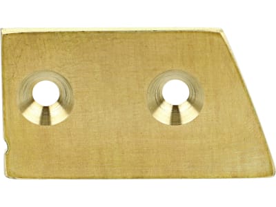 Posch® Platte Messing, links, für Gestell Brennholzsäge EasyCut 700, SmartCut 700, F210 4971