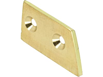 Posch® Platte Messing, links, für Gestell Brennholzsäge EasyCut 700, SmartCut 700, F210 4971