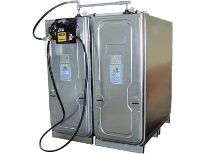 Cemo Tankanlage "Uni" für Diesel; RME, stationär, mit 1.500 Liter-Tanks Cemo Tankanlage "Uni" für Diesel; RME, stationär, mit 1.500 Liter-Tanks